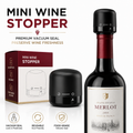 🍷 Reusable Twist-Lock Wine Bottle Stopper – Compact Wine Saver Seal