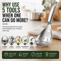 🥄304 Stainless Steel Multifunctional Kitchen Spoon